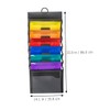 Operitacx Sheet Folder Organizer Reinforced Handles Wall Hanging File Organizer