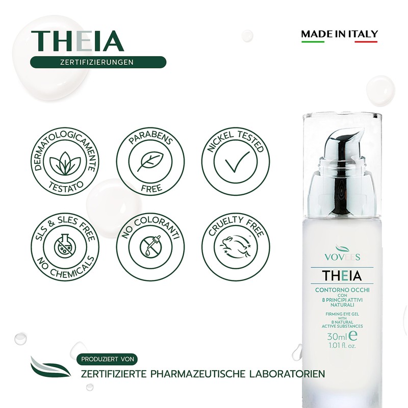 Eye Area Emulsion Gel VOVEES Theia - 30 ml -