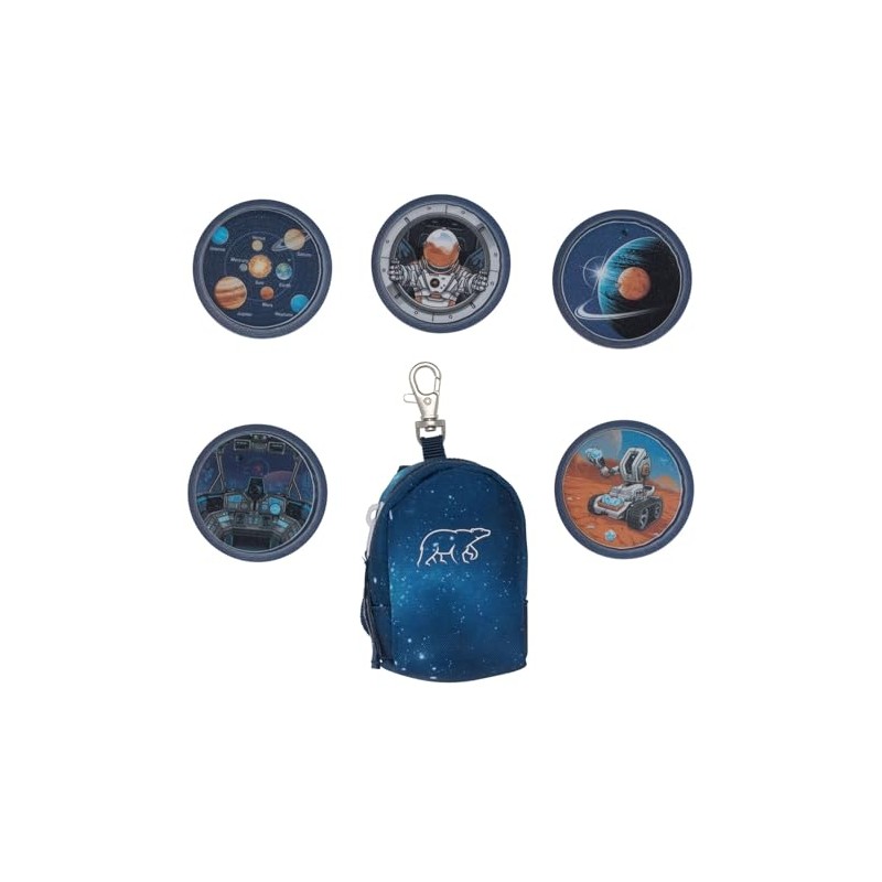BECKMANN Button Bag Space Mission, Space Mission