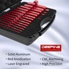 DEEFIINE Router Table Setup Blocks Woodworking,14pcs Aluminum Precision Setup Bars