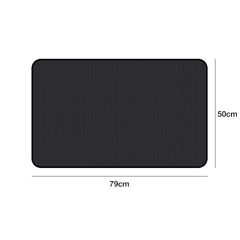 AIMALL 4PCS Magnetic Car Window Sun Shade Set for UV
