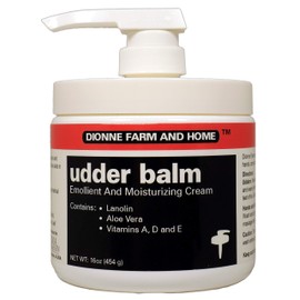 Dionne Farm and Home Udder Balm 16 oz pump jar