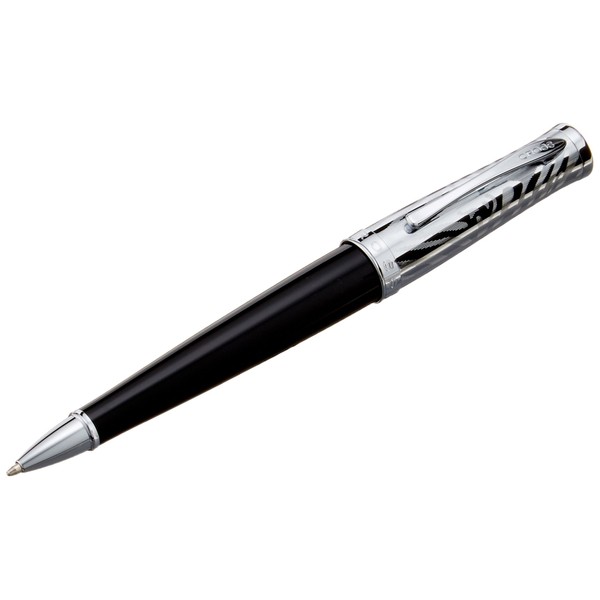 Cross Sauvage Onyx Lacquer and Zebra Pattern Ball Pen - Black