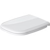 Duravit 0067390000 D-Code Toilet Seat and Cover, White Finish