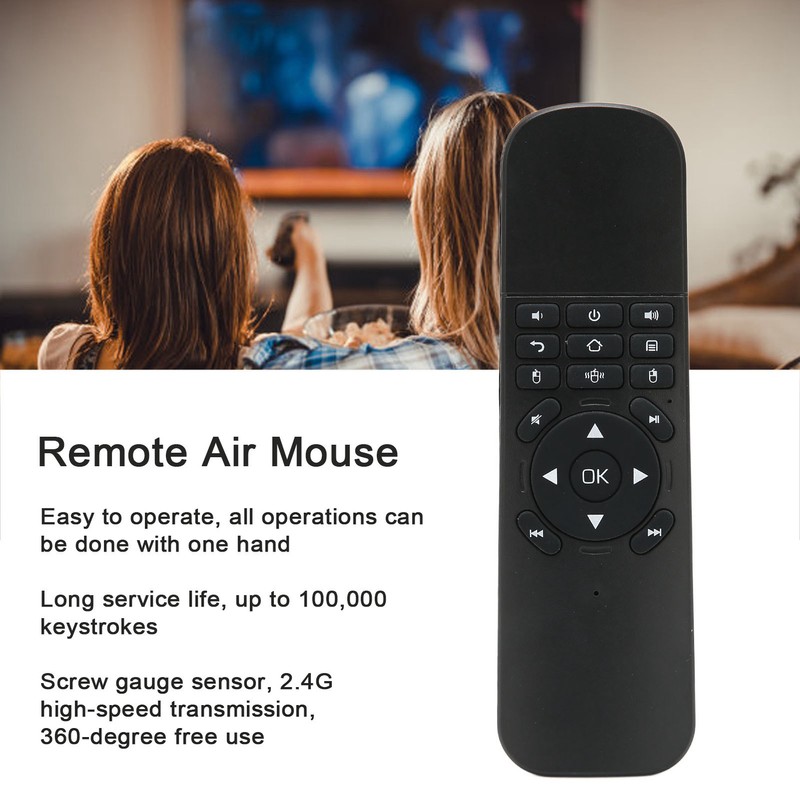 Remote Air Mouse Smart Power Saving Easy to Operate 2.4G