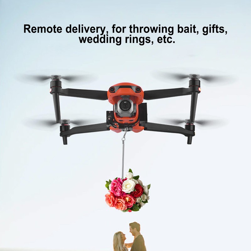 Drone Delivery Thrower UAV Remote Air Dropping Dispenser System for
