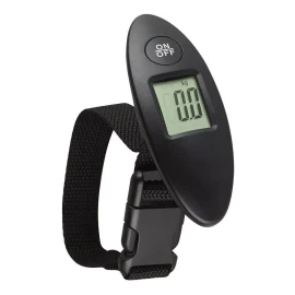 PromoOpción Bascula Digital Portable Mano Viaje Maleta Equipaje 40kg