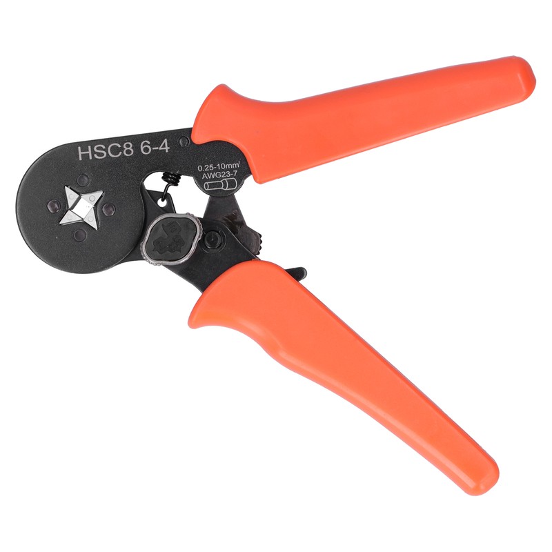 HSC8 10‑4 0.25‑10mm² Wire Crimper Tool Mini Self‑Adjustable Wire Cable