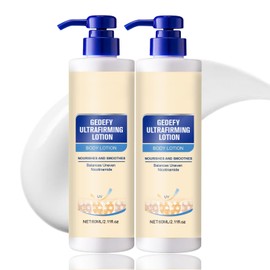 Ultra Firming Body Lotion with Niacinamide & Hyaluronic Acid -Skin Firming and Tightening Lotion for Dry & Aging Skin - Deeply Nourishes, Smooths & Improves Elasticity - Paraben-Free Skin Care (2PCS)