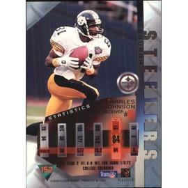 1995 Metal Football #152 Charles Johnson