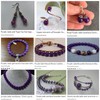 GEM-Inside Natural 8mm Dark Purple Jade Round Gemstone Semi Precious