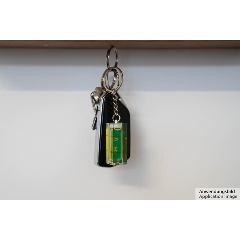 kabelmeister Neon Mini Spirit Level with Keyring