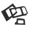 3pcs Dashboard Left Right Air Vent Trim Frame Decoration Fit