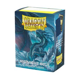 Dragon Shield Matte Sleeves Standard Size Midnight Blue 100 pieces AT-11057