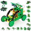 Solar Robot Kit for Kids, 14-in-1 Educational STEM Science Toy,