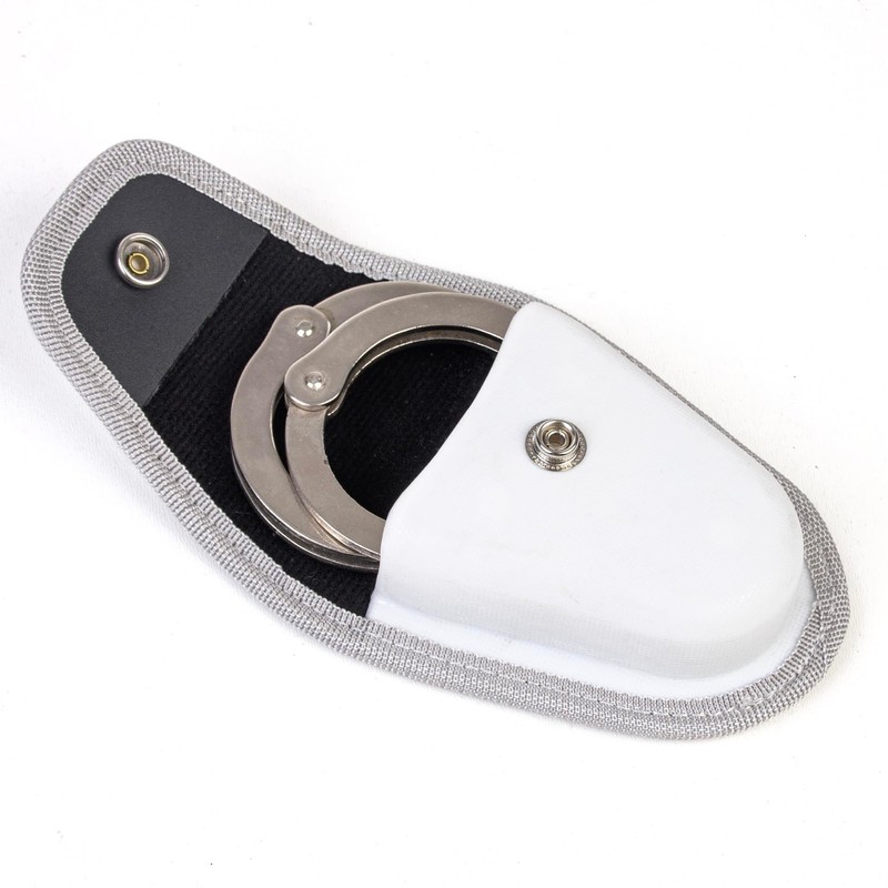 Vulcanforce Heavy Duty Nylon Handcuff Case with Snap Closure –