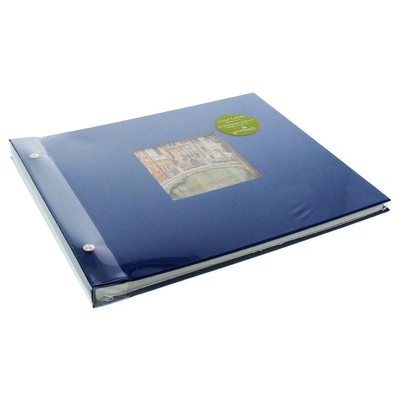 goldbuch Bella Vista Screw Album with Picture Cut-Out 39 x