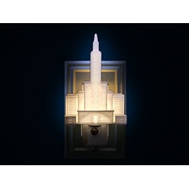 California LDS Temple Night Light (Plug-in, LED) (Los Angeles)