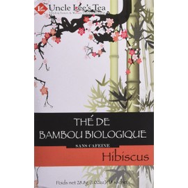 Uncle Lee's Tea Organic Tea, Bamboo Hibiscus, 1.02 Ounce, 18 Count
