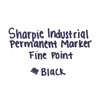 Sharpie 13601 Industrial Permanent Marker Fine Point Black Dozen