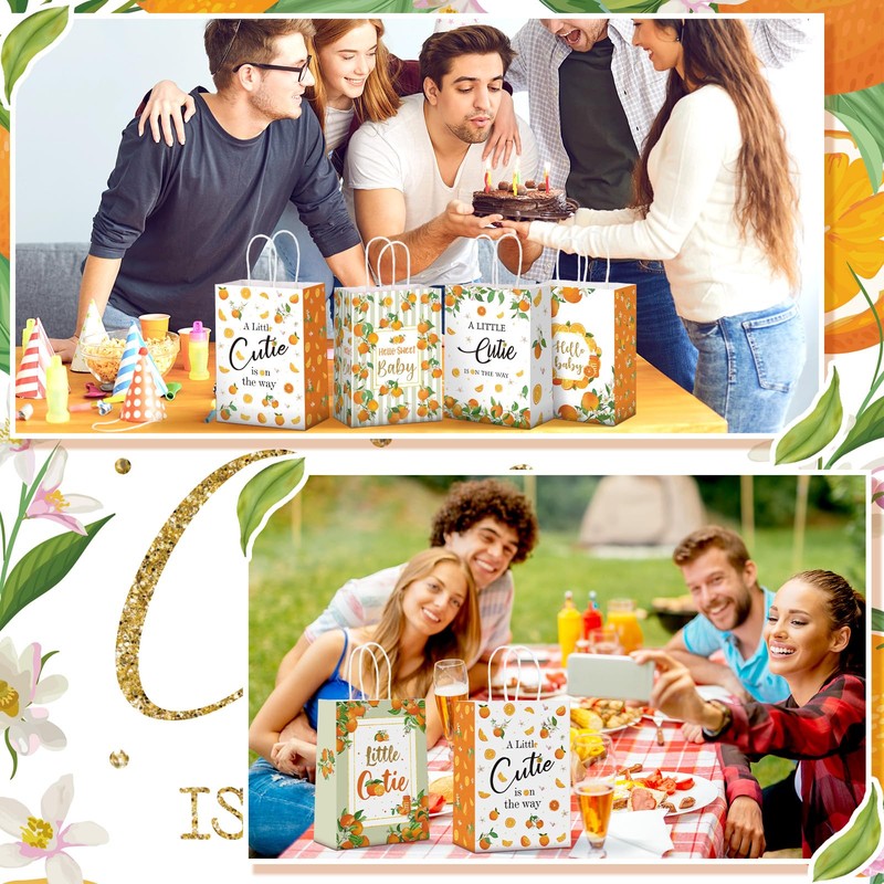 Kosiz 24 Pcs Little Cutie Baby Shower Decorations Hey Cutie