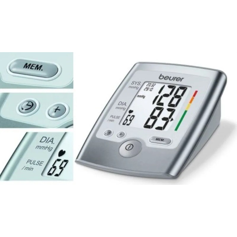 Baumanmetro Digital De Brazo Para Presin Arterial Bm35 Gris