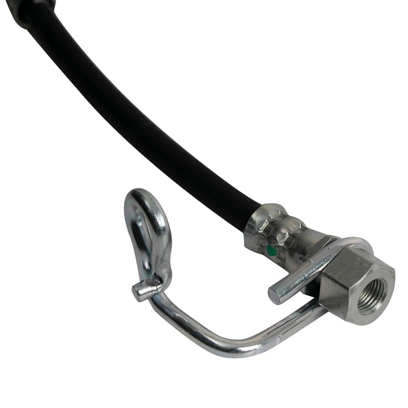 TRQ Rear Right Brake Hose Passenger Side Compatible with 2003-2010