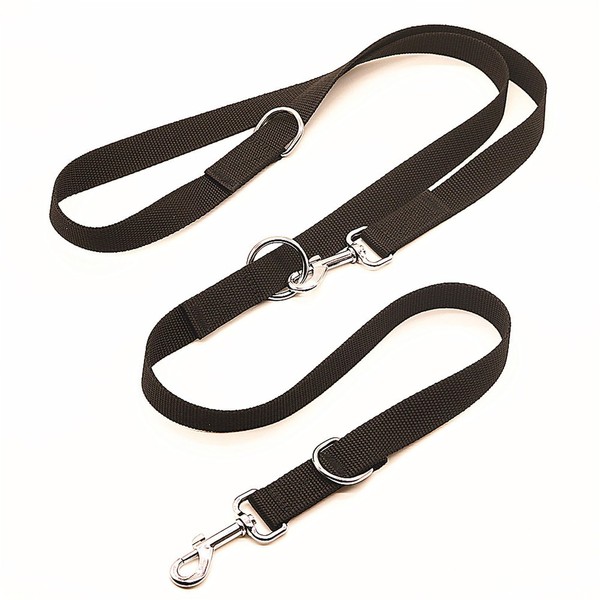 XBOGO Hands Free Dog Lead, Strong and Durable Nylon Double