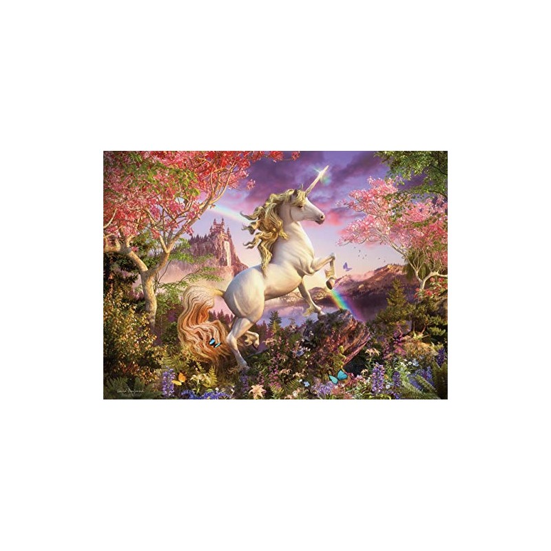 Cobble Hill 1000 Piece Puzzle - Unicorn - Sample Poster