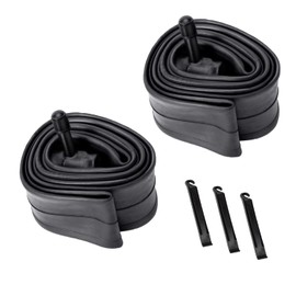 Loriusy 2 pc 20 Inch Bicycle Inner Tube, Replacement Inner Tire Tube for 20x2.125 20x2.20 20x2.25 20x2.30 20x2.35 20x2.40 BMX Mountain Bike, American Valve