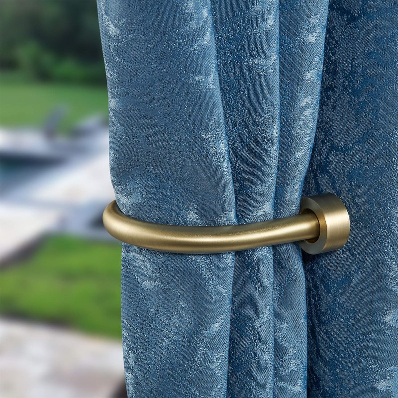 Premium Curtain Holdback, Quality Metal Decorative Curtain Holdbacks with Zinc