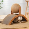 Scratch pad for Cats，cat Scratching Post，Cardboard cat Scratcher，Kitten Scratcher，sisal cat