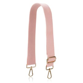 Allzedream Crossbody Bag Strap Soft Adjustable Replacement Purse Straps (Light Pink)