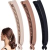 YALOJE 3pcs French Banana Hair Clips for Women, Non-Slip Hair