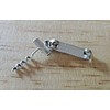 Sterling Silver 3D 22x10mm Movable 2 in 1 Bottle Opener