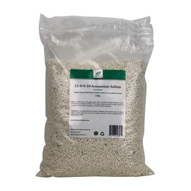 21-0-0-24 Ammonium Sulfate Fertilizer 25 Pounds by Garden Naturals