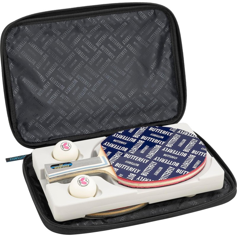 Butterfly 63400 Table Tennis Racket Case, YT Case, Holds 2