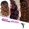 Mini Spiral Hair Curler Portable AntiScald Wavy Hair Styling Hair