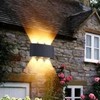 Outdoor LED Wall Lights 6 LEDs Patch Light Source Aluminum
