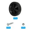 PATIKIL 6" Air Compressor Wheels, 2 Pcs Universal Air Compressor