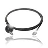 Drahtseile24 Sheathed Steel Cable for Fitness Equipment with Eyelets