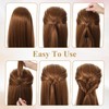 12Pcs Topsy Tail Hair Tool, Quick Beader for Braiding Beads