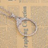 Magnifying Glass Necklace, 3x Magnifier, Magnifying Glass Pendant, Women's, Stylish,