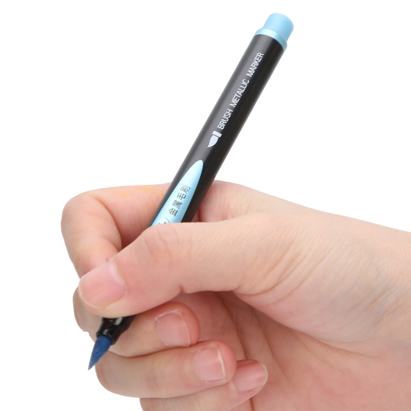 12pcs Soft Head Marker Pen DIY Dry Fast Acrylic Paint