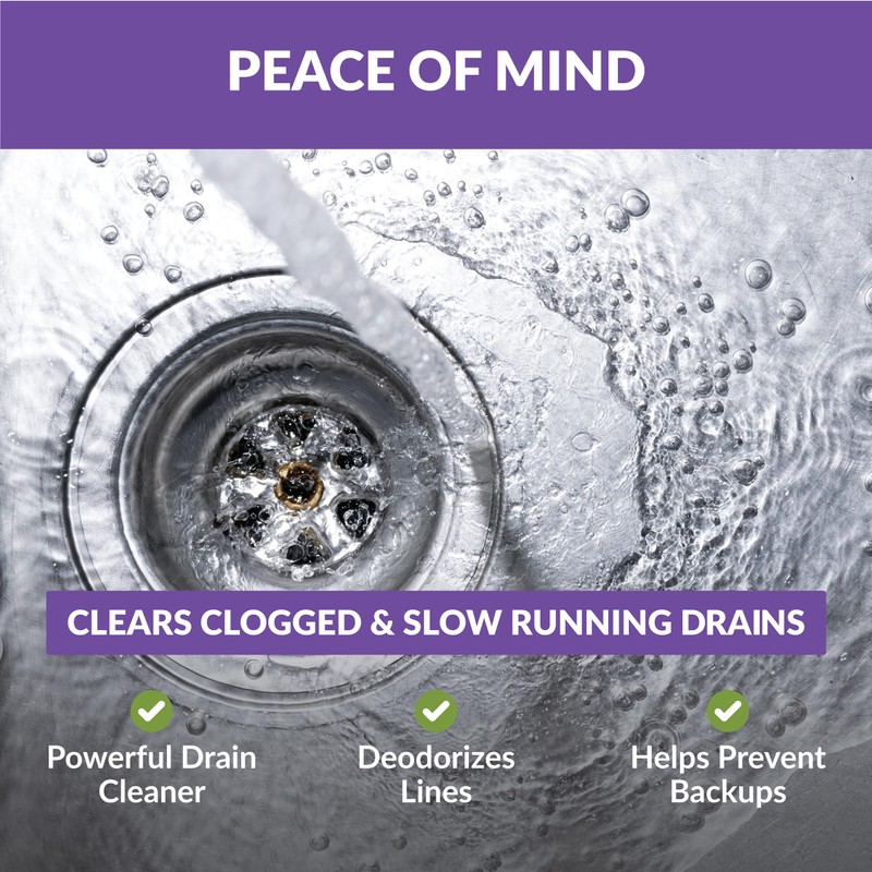 Unique Super Digest-It Bio-Enzymatic Acid-Free Drain Opener and Clog Remover