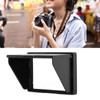 LCD Hood Shade Sunshade for Camera LCD Screen Hood Sunshade