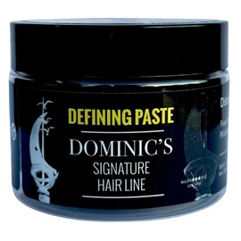 DOMINIC'S SIGNATURE HAIR LINE Defining Paste for Men and Women for More Hair Defination,Shape and Effortless Styling, White