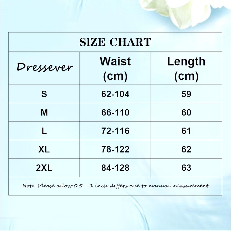 Dressever Women's Underskirt, Long Skirts for Underdress, Silky Touch Underskirts,