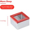 3 Pcs Square Cookie Cutter Set, Stainless Steel Biscuit Cutters