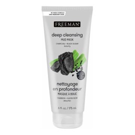 🔥 Freeman feeling beautiful mascarilla barro carbón + azúcar negra detoxifica 175 ml  Vitaminas y Minerales